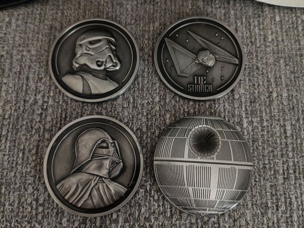 4 Star Wars Metall Münzen Rogue One Kaufen auf Ricardo