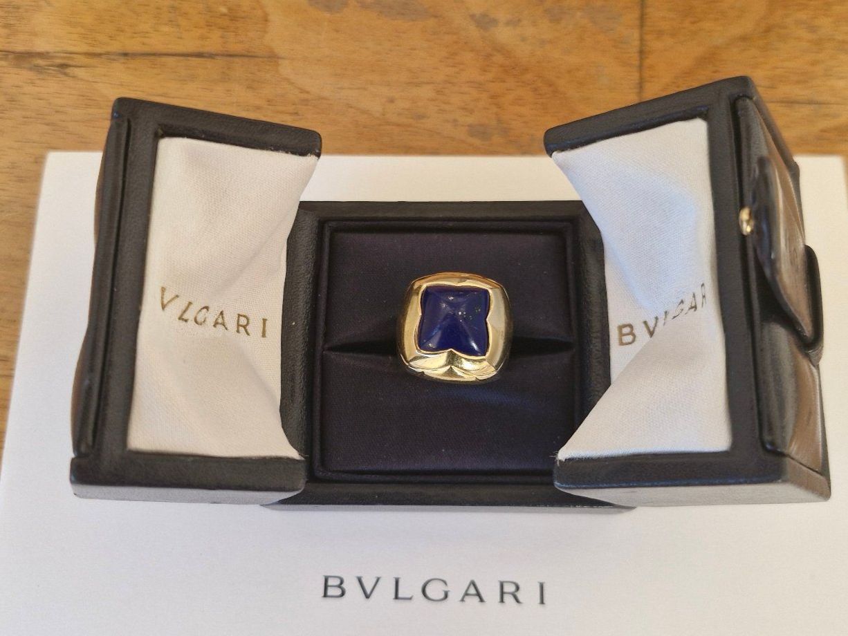 Bulgari Anelli: BULGARI Pyramide Ring  ORIGINAL 18 KARAT GELBGOLD – Usato da Muenchen venduto da enjoymunichdesign 3