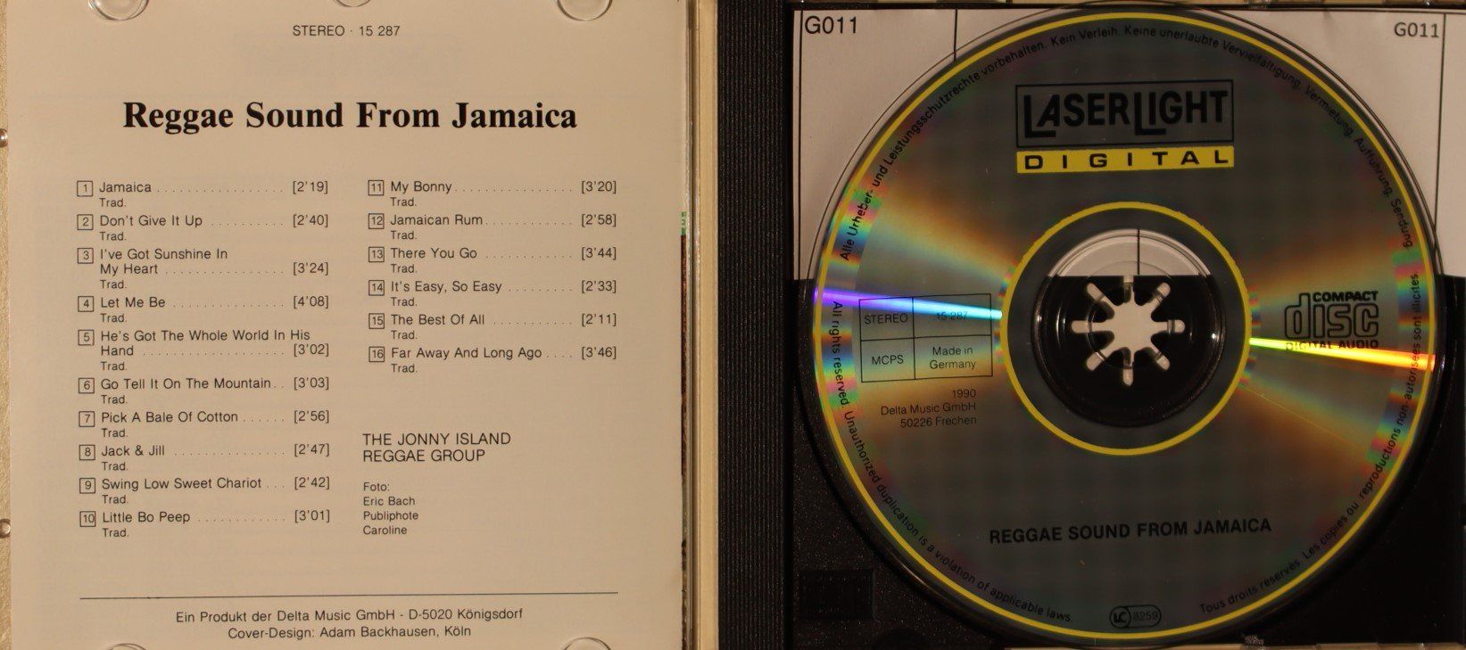 CD: Reggae Sound From Jamaica – Usato da Luzern venduto da CONTENTI 1