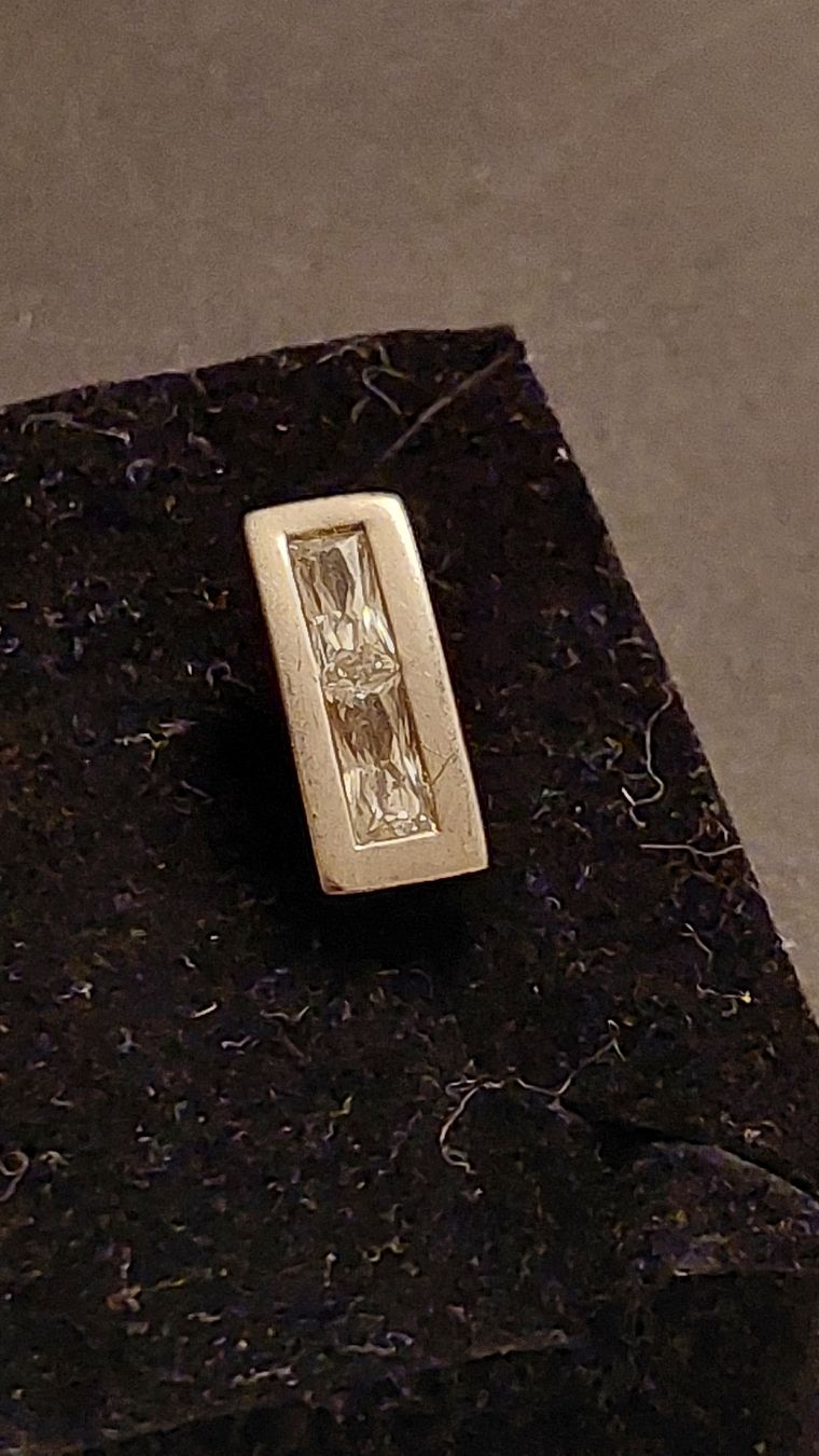 Ohrringe & -stecker: 925 Silber Ohrstecker mit Zirkonia – Neu (gemäss Beschreibung) aus Zürich von Rose-Black 1