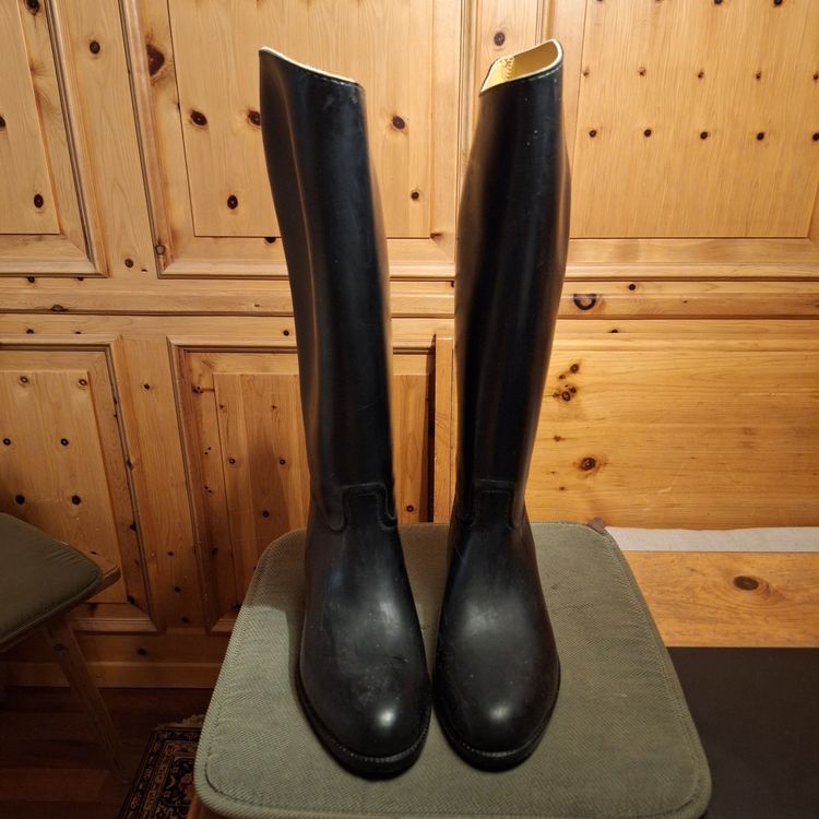 Reitstiefel Aigle 40 XXL Gummi (Gebraucht) in Opfikon für CHF