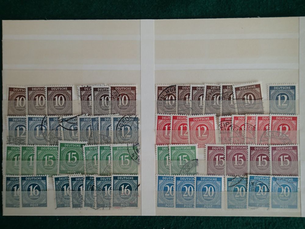 Allemagne - Zone AAS - 1946-1948 - collection 311 timbres 4