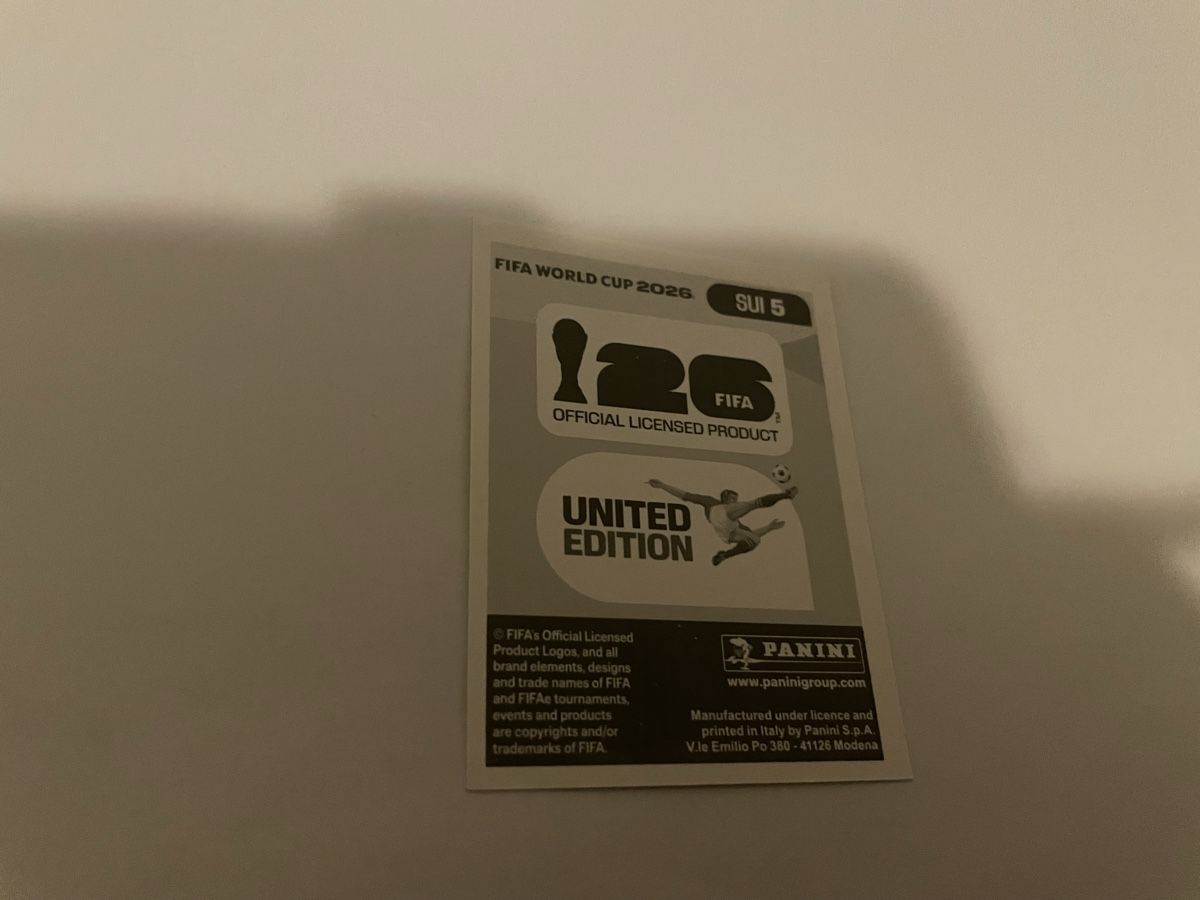 Panini Carte collezionabili: FIFA WM 2026 Ricardo Rodriguez SUI 5 – Nuovo (secondo la descrizione) da Winterthur venduto da Cobraforce 1