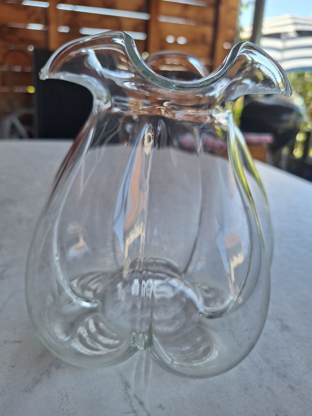 Vasi & Recipienti: VINTAGE 3ER SET VASEN VASE GLASVASE – Usato da Huttwil venduto da Kunterbuntli 4