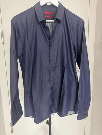 Hugo Boss Herren Hemd, Gr. M, Slim Fit
