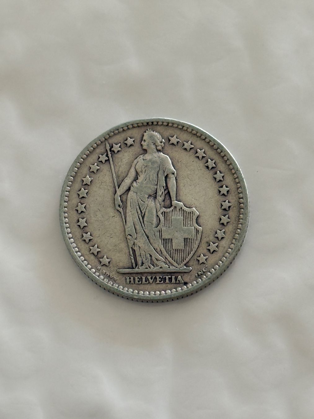 Tutti le monete: 2 Franken 1922  Rar – Usato da Wallisellen venduto da SWISS_SILVER1 1