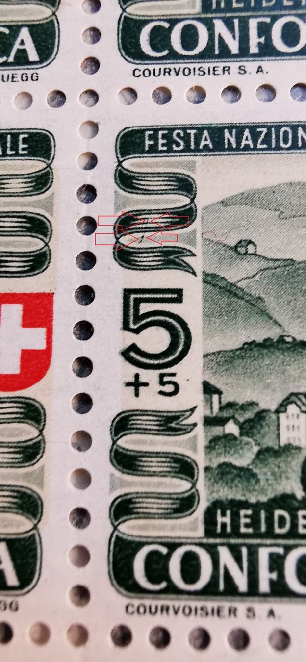 Tutti i francobolli: PP 1944*  mit Abart – Nuovo (secondo la descrizione) da Aadorf venduto da Chnorli-Furz 3
