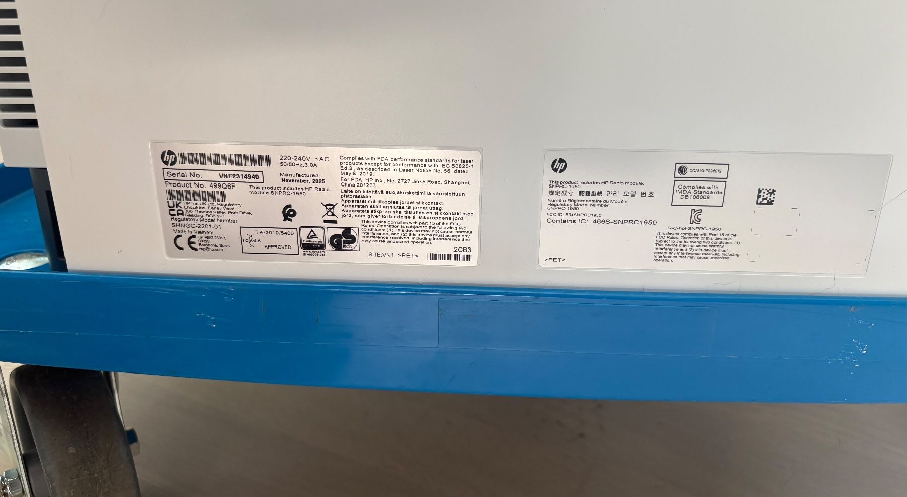 Drucker: HP Color Laserjet Pro MFP 3302sdw – Gebraucht aus Adlikon b.Regensdf von Bel 5