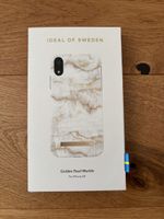 Edle iPhone XR Hülle Golden Pearl Marble Neu