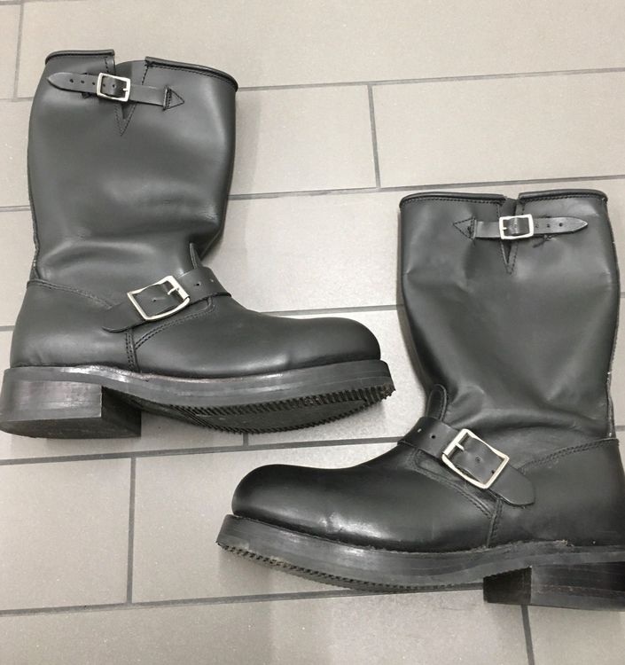 Buffalo shop biker booties