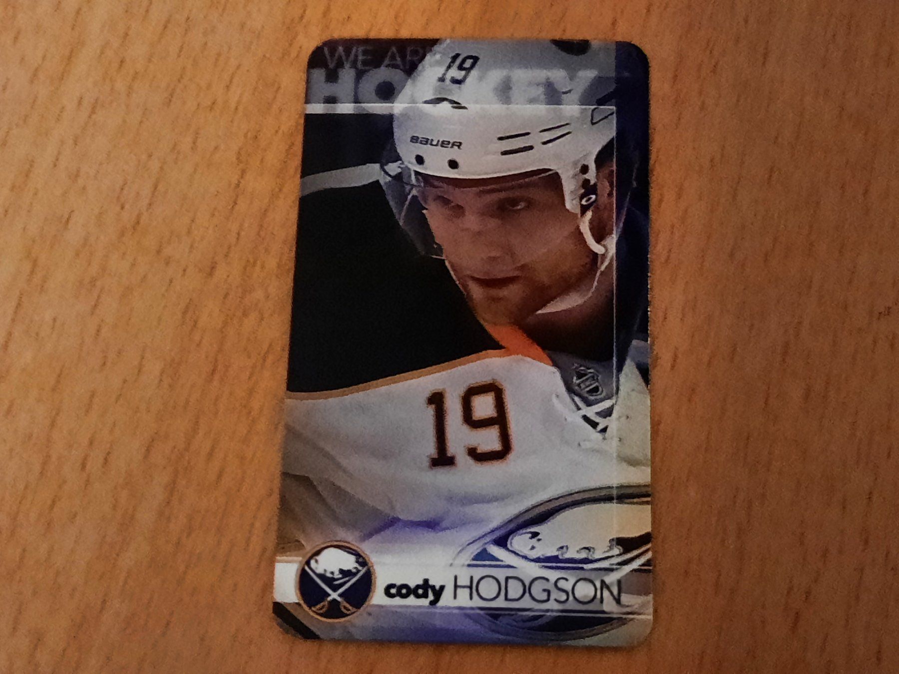 Calamite: Cody Hodgson / Buffalo Sabres , NHL , Magnet – Usato da Worben venduto da ersa01