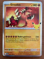 Pokemon Groudon Holo 30 Jahre (Versand gratis)