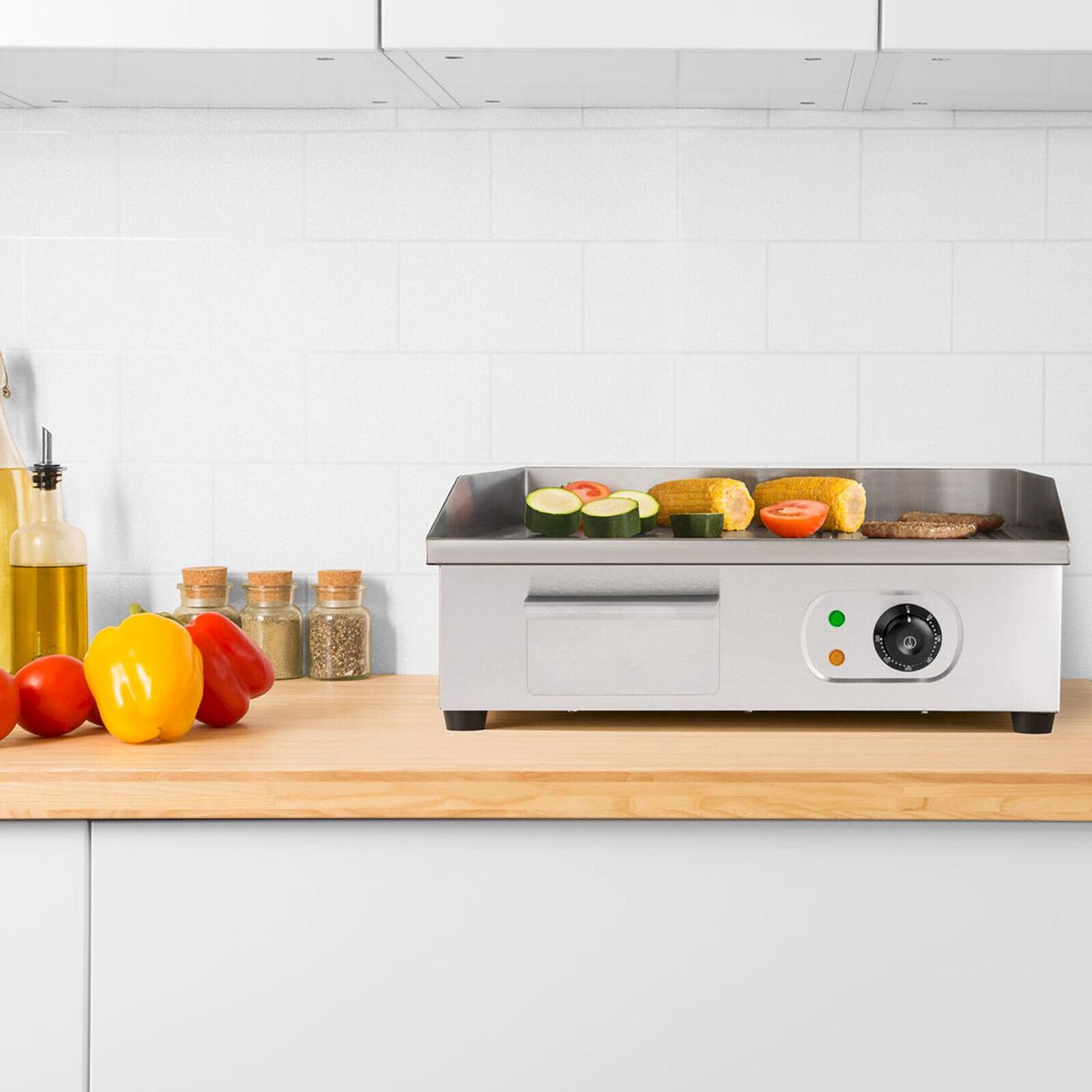 Cuisinières & Grils: vertes Grillplatte 3000 Watt – Neuf avec emballage d'origine à Bottighofen par zaap 3