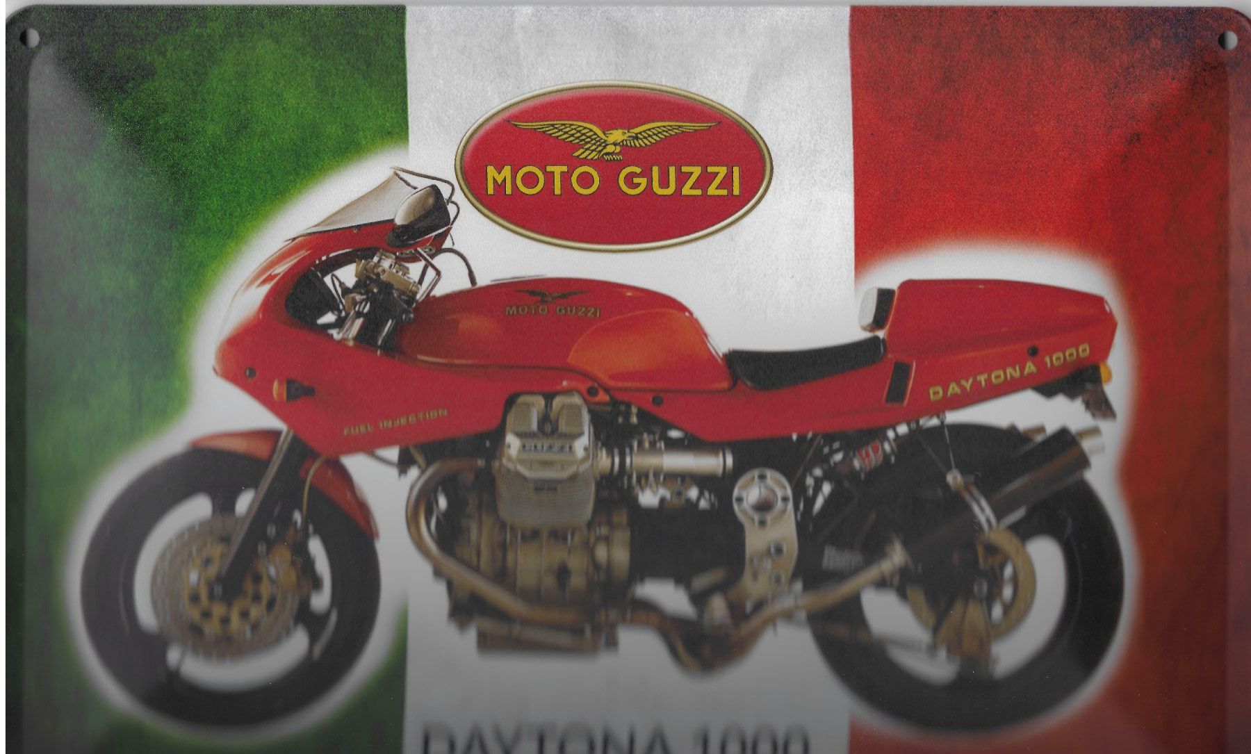 Moto Guzzi Insegne: Blechschild-MOTO GUZZI-DAYTONA 1000 – Nuovo e nell'imballaggio originale da Rupperswil venduto da big-one-sale