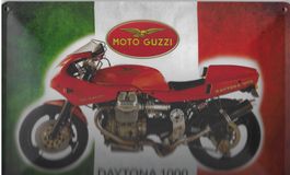 Blechschild-MOTO GUZZI-DAYTONA 1000