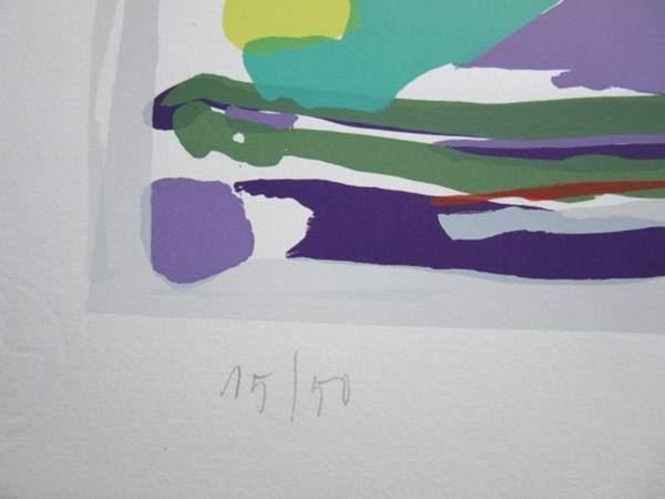 Grafica & Litografie: Peter Hoppe LITHOGRAPHIE SIGNIERT NUMMERIERT – Usato da Gersau venduto da grafik-kunst 4