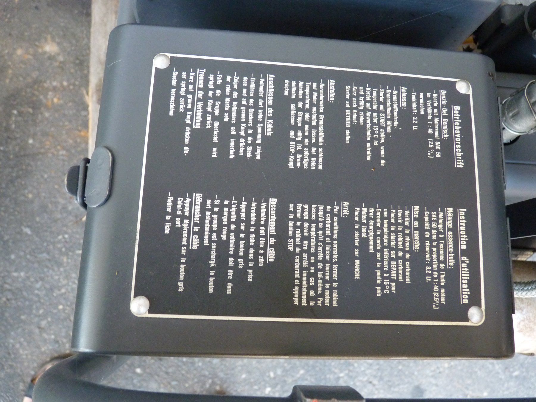 Stromgeneratoren: Generator, Armee, MAG, Motosacoche – Defekt aus gettnau von 12joe 3