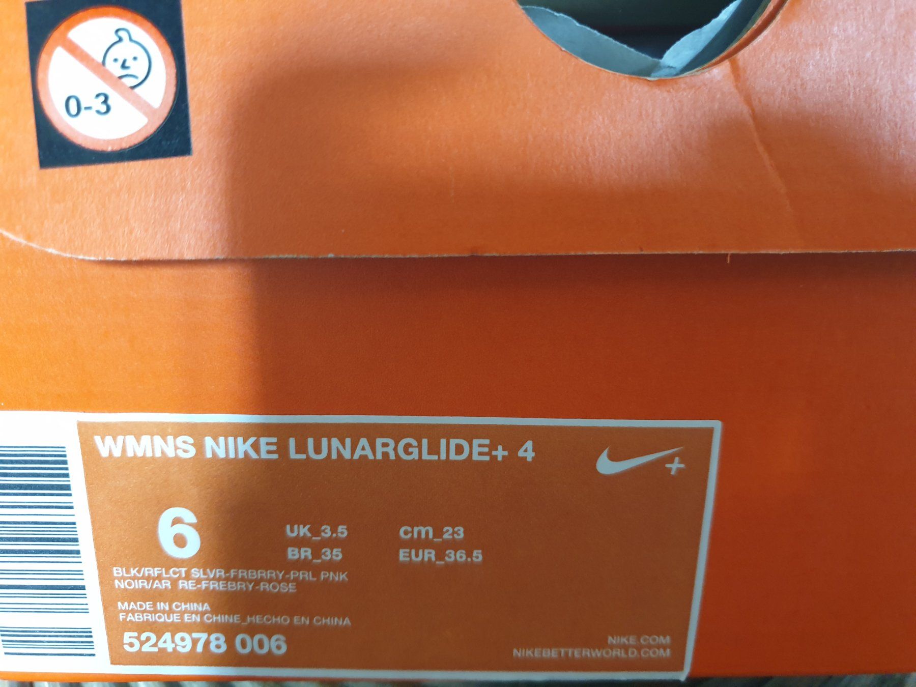 Nike Damenschuhe: WMNS NIKE LUNARGLIDE +4 Gr. 36,5 – Neu und originalverpackt aus Herisau von dku_85hh 3