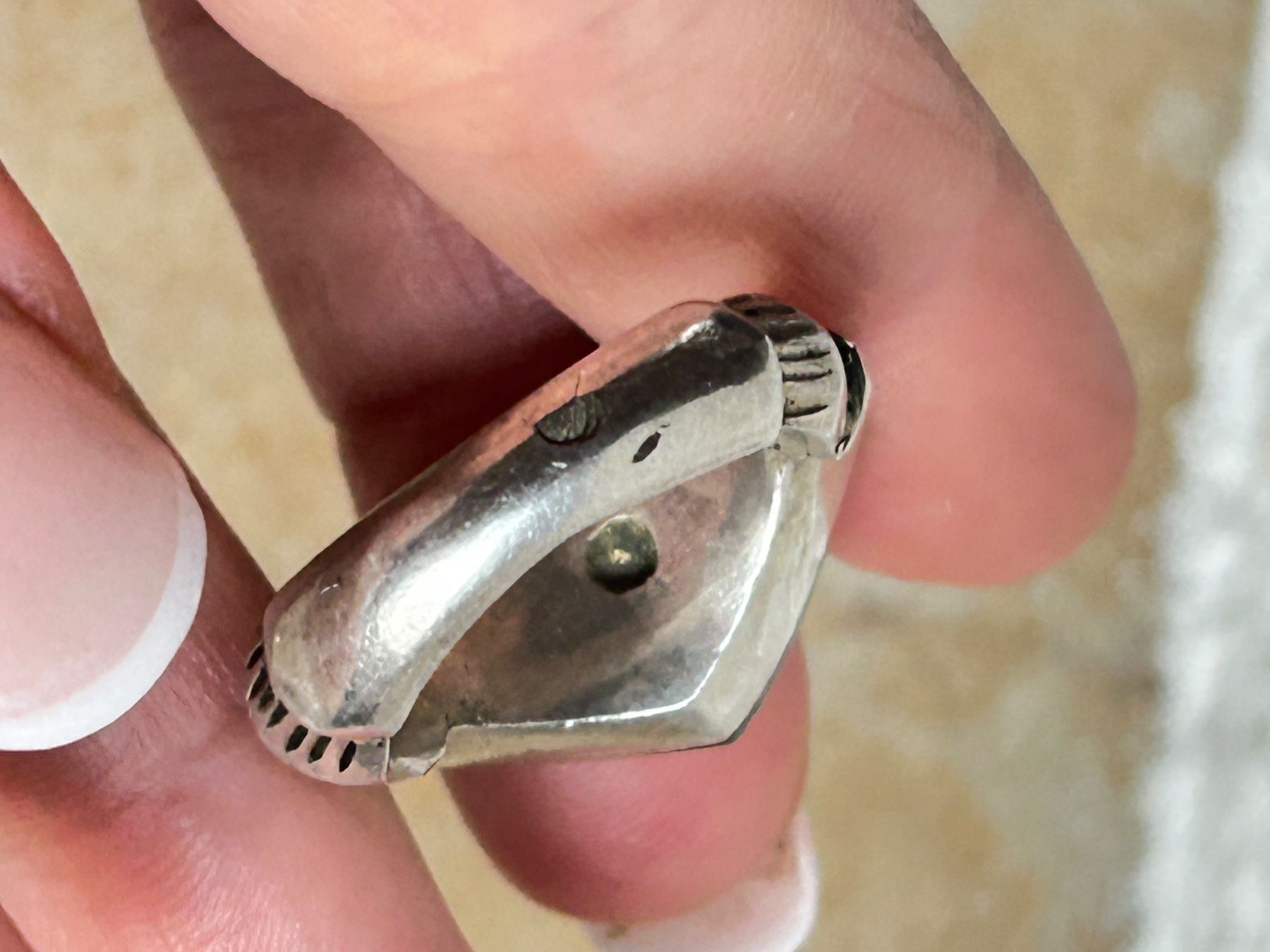 Ringe: Silberring SPECIAL Design, Grösse 57, orientalisch – Gebraucht aus Basel von bellespirit 5
