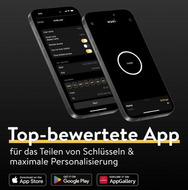 Nuki Schlösser: Nuki Smart Lock Pro 4. Generation weiss – Gebraucht aus Neuhaus SG von LENZ30 3