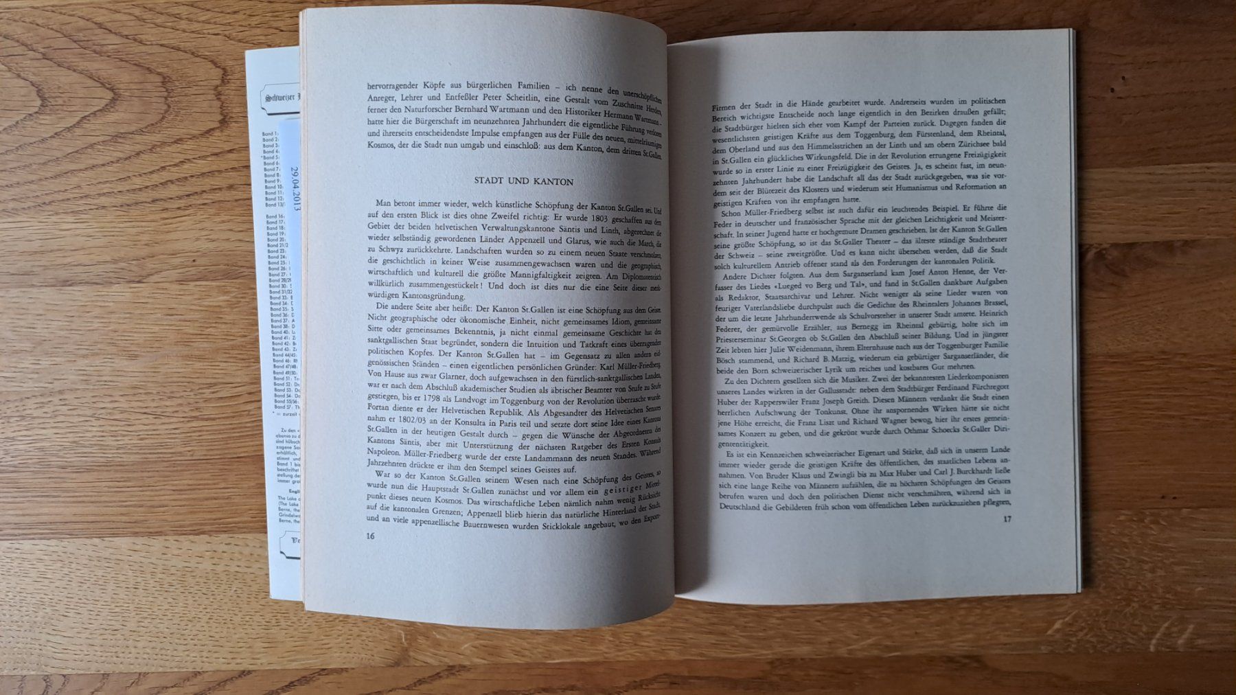 Libri: St. Gallen - Schweizer Heimatbücher – Usato da Speicherschwendi venduto da allowed-crime 2
