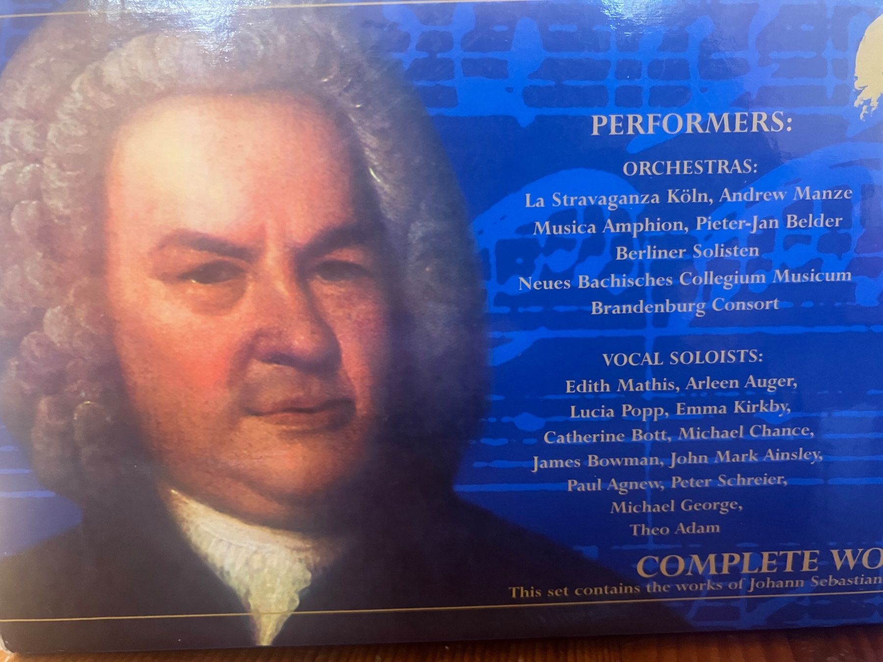 CD: Bach 155CD box Set Komplete Werke – Nuovo e nell'imballaggio originale da Courtételle venduto da ann_gv7r 1