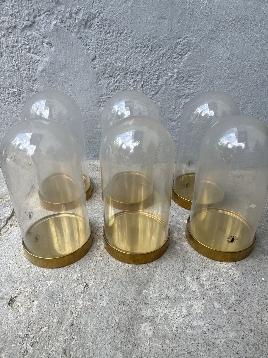 Ikea Toutes les décorations: 6x IKEA BEGÄVNING Glasglocke mit Boden  – D'occasion à Dürnten par had0.