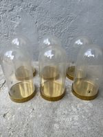 6x IKEA BEGÄVNING Glasglocke mit Boden 