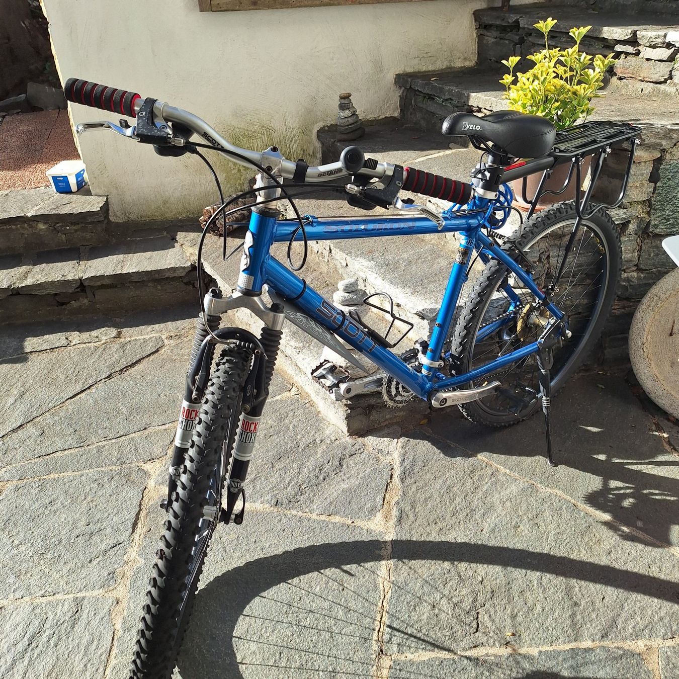 Scott Velos: Mountainbike Scott Solution blau gebraucht – Gebraucht aus Hettenschwil von Schneuggi2