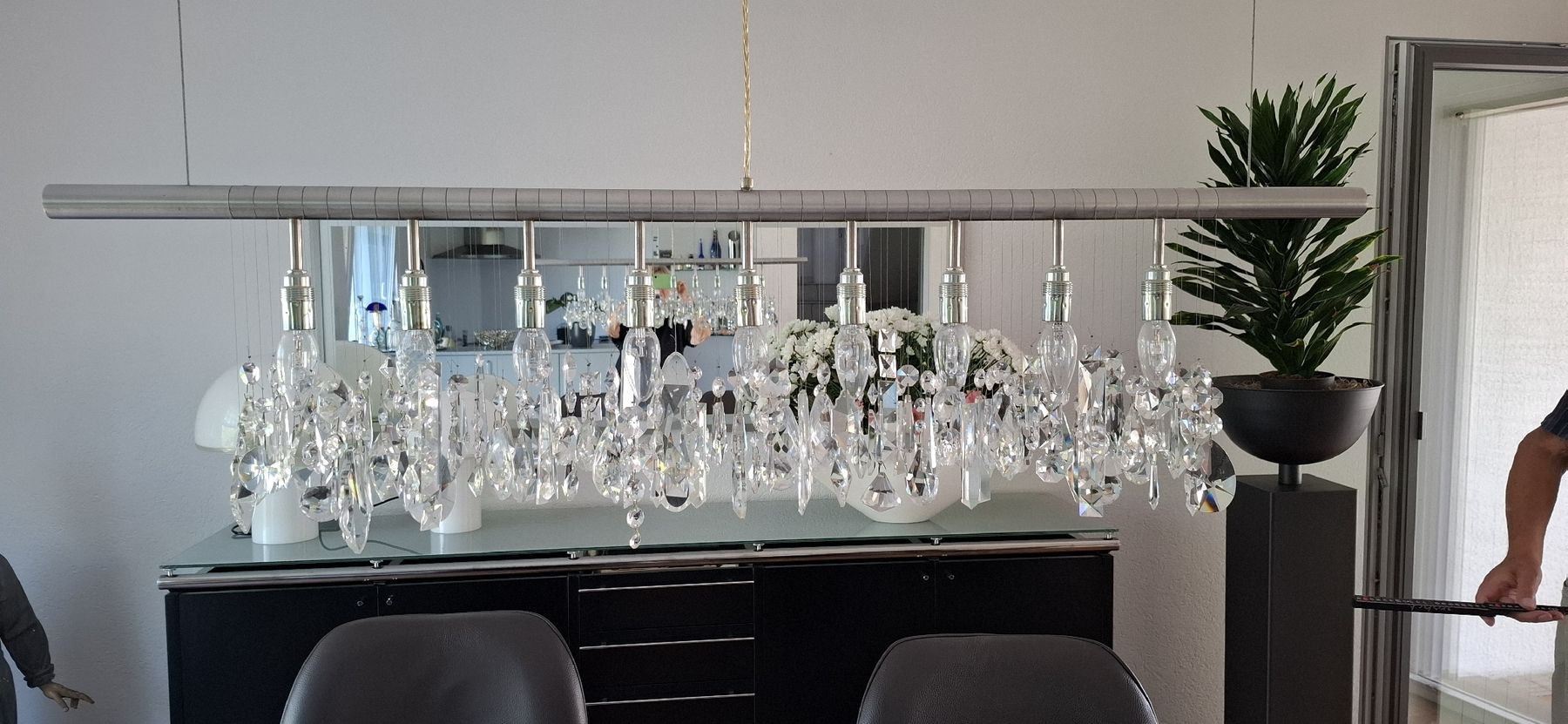 Swarovski Lampadari & plafoniere: Designerlampe mit Swarovskisteinen – Usato da Ittigen venduto da hme_fm5x