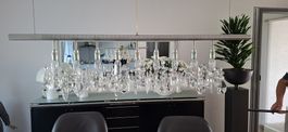 Designerlampe mit Swarovskisteinen