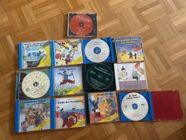 Diverse Kinder CD Hörspiele und Lieder