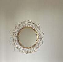 Spiegel rund Gold Livique 