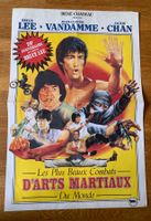 Original Film Plakat - Bruce Lee &van Damme & Jackie Chan