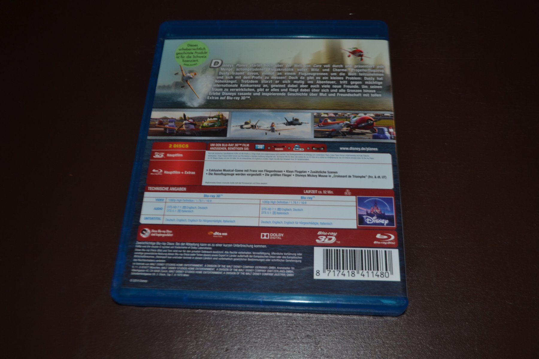 Tutti i DVDs: Planes in 2D/3D – Usato da Laupen ZH venduto da chefdom 1