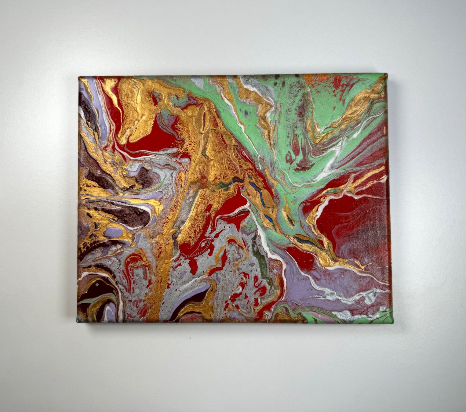 Dipinti: Acryl-Flüssigmalerei, rechteckig – Usato da Schlieren venduto da MayaSheng1983