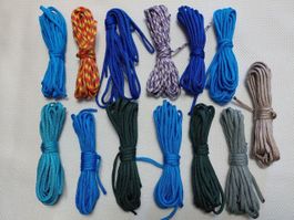 Paracord 4, 4-5mm Mix - 13 x 4Meter