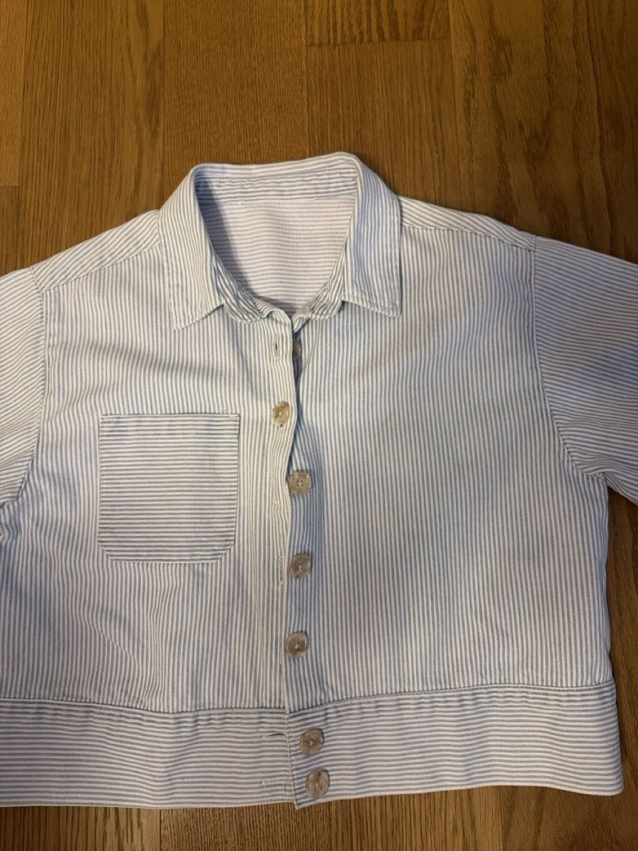 Giacche: NEUES Overshirt Gr 36/38 oder S/M, 100 % Baumwolle, wie OPUS – Nuovo (secondo la descrizione) da Bellach venduto da jba03 1