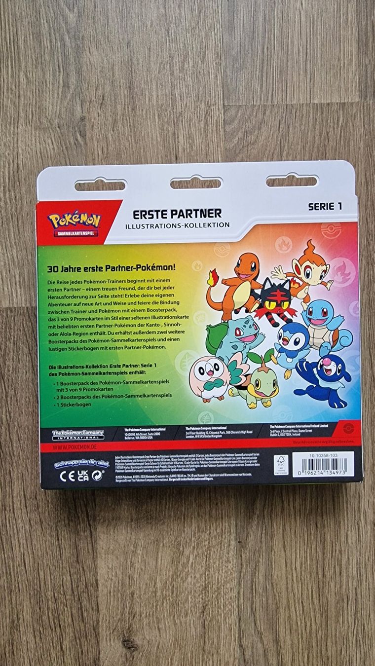 Karten: First Partner Series 1 , Pokémon DE – Gebraucht aus Oetwil a.d. Limmat von ErikMayer 1