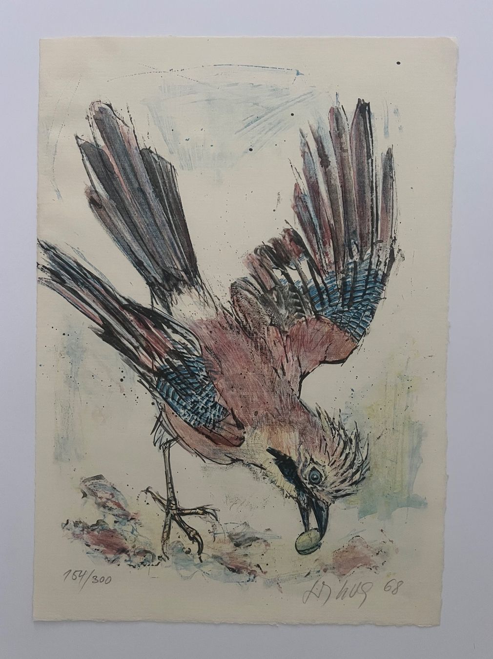 Grafiken & Lithographien: Fritz Hug, handsigniert, nummeriert – Gebraucht aus Rain von Pic-Ass