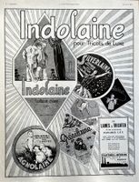 Stcikwolle - Laine à tricoter - Alte Werbung /Publicité 1924