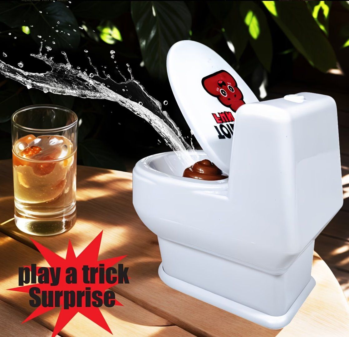 Spielzeuge: Lustiger Toiletten-Spritz Spielzeug – Neu und originalverpackt aus Reinach BL von Deinfashion