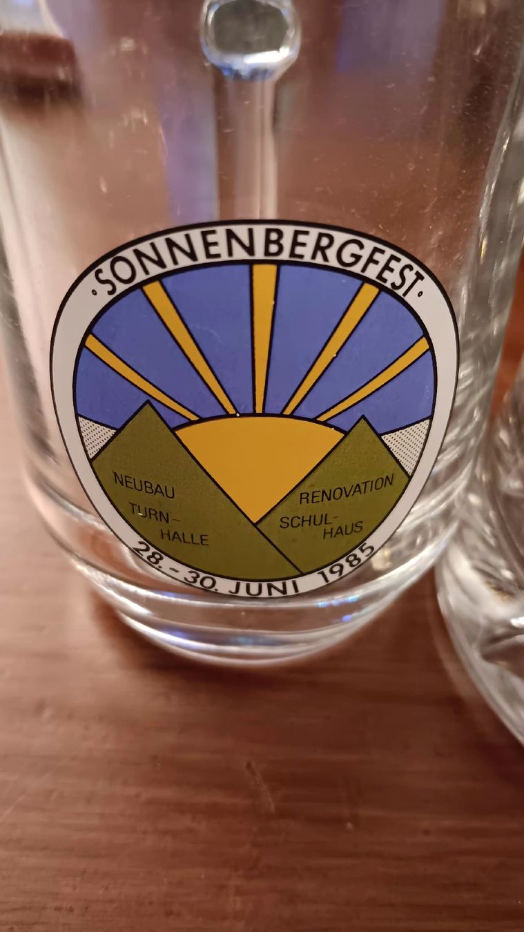 Bicchieri: Bicchiere da birra vintage "Sonnenbergfest", set di 2! – Nuovo (secondo la descrizione) da Carena venduto da gra_yz7p 1