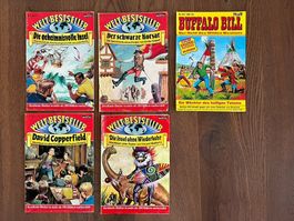 4+1 Bastei Welt Bestseller & Buffalo Bill Comics