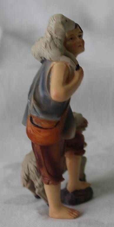 Figuren: Hirte mini mit Schaf und Lamm – Gebraucht aus Moosseedorf von Tigerlily1 2