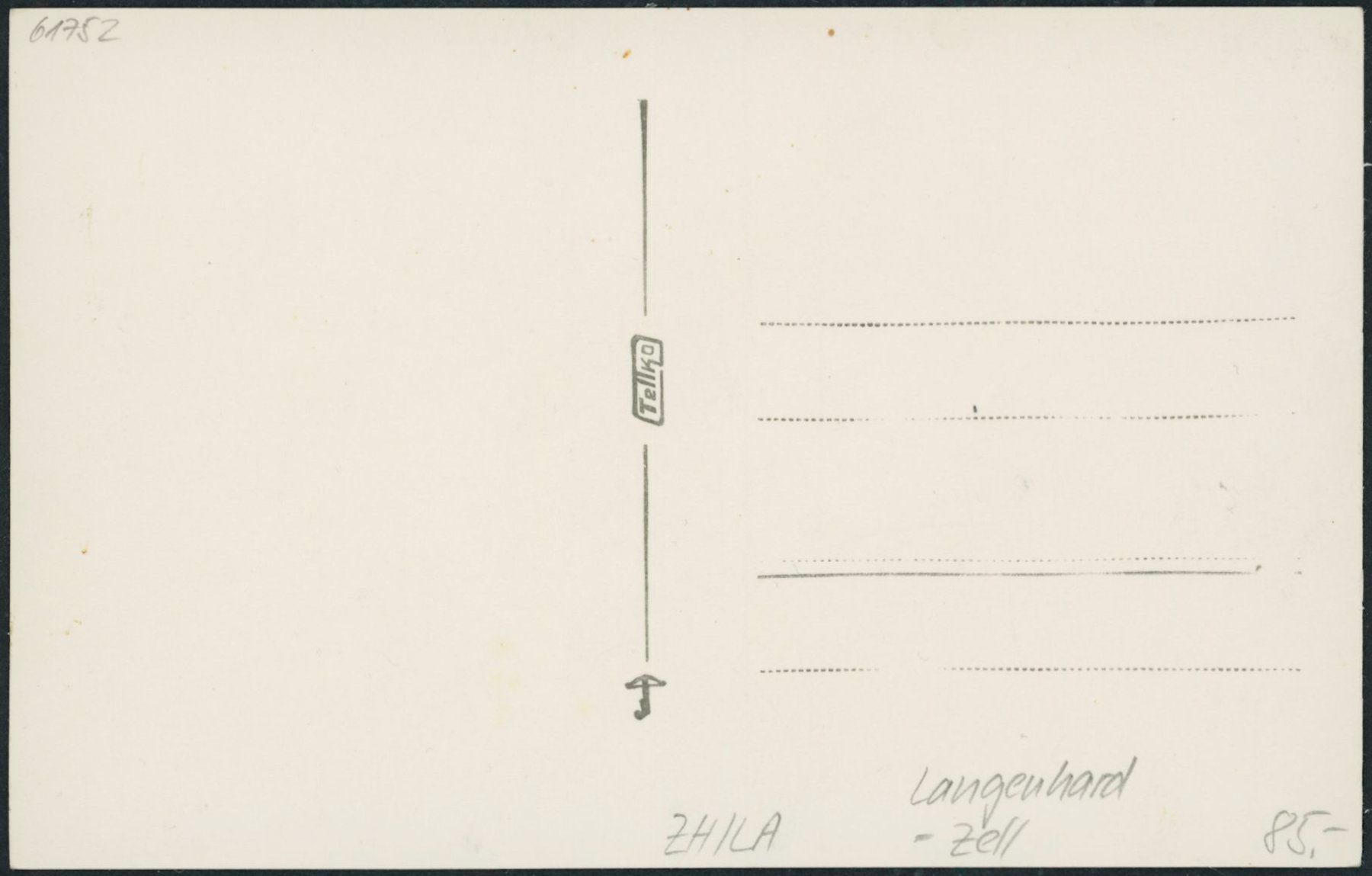 Cartoline postali: ZH Langenhard - Zell – Nuovo (secondo la descrizione) da Schindellegi venduto da leecollect 1