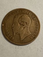Royaume d’Italie, 5 centesimi 1861 M Bronze
