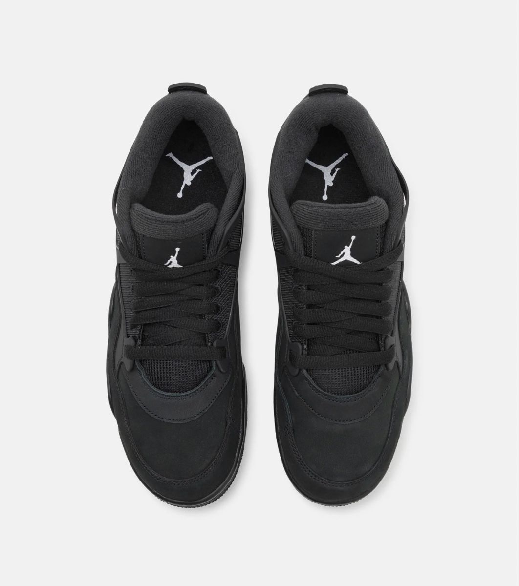 Herrenschuhe: Jordan 4 RM Black Cat – Neu und originalverpackt aus Biel/Bienne von Akwawini 4