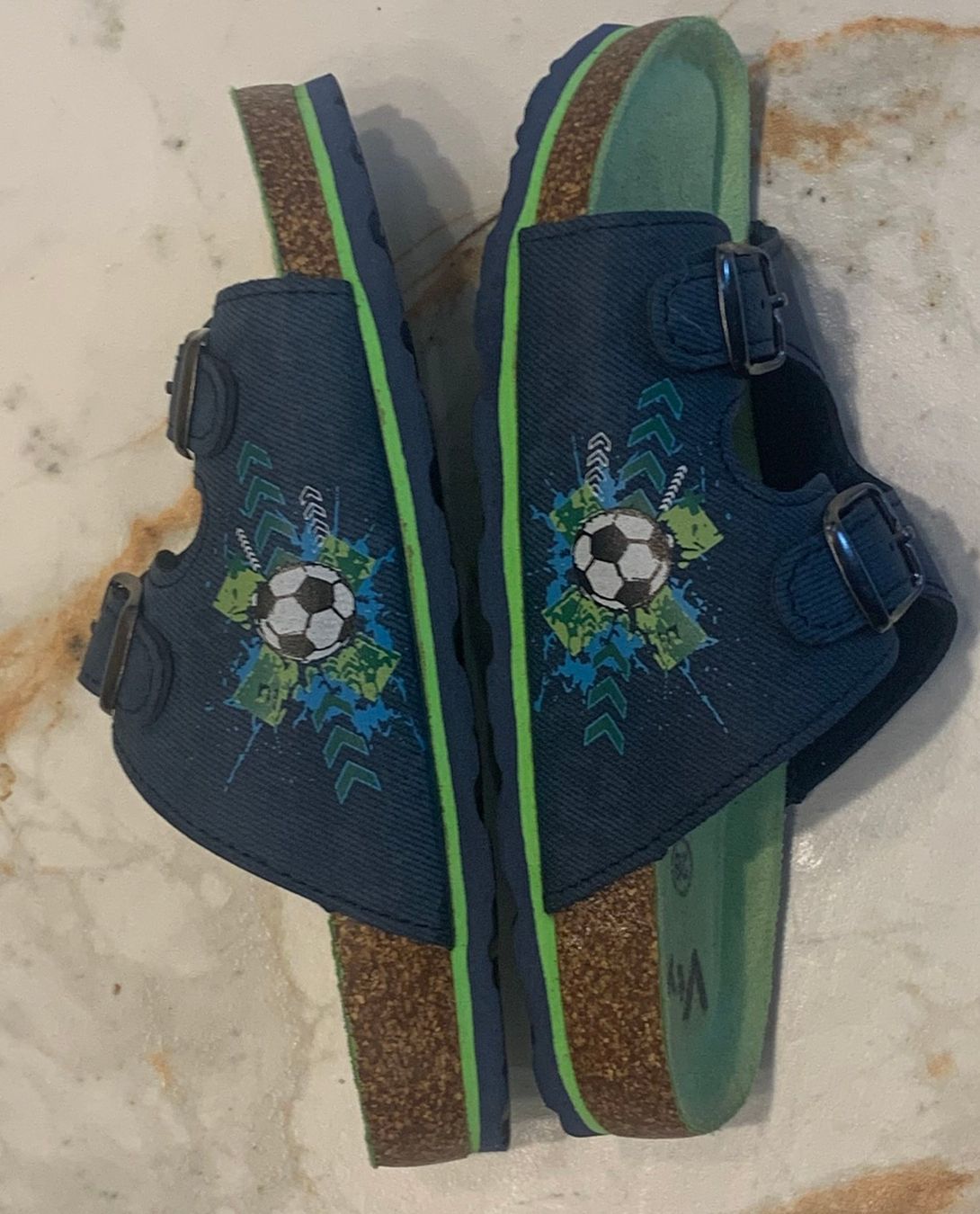 Dosenbach Schuhe für Jungen: Vty - Slippers - Soccer ball - Boy - 28 – Neu und originalverpackt aus Le Noirmont von bouboun21