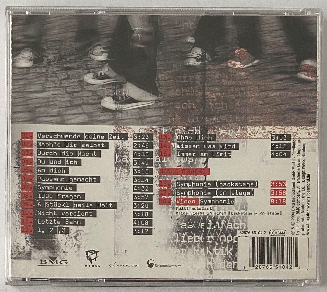 CD: Silbermond, Verschwende deine Zeit – Usato da Flums venduto da Asquillo 1